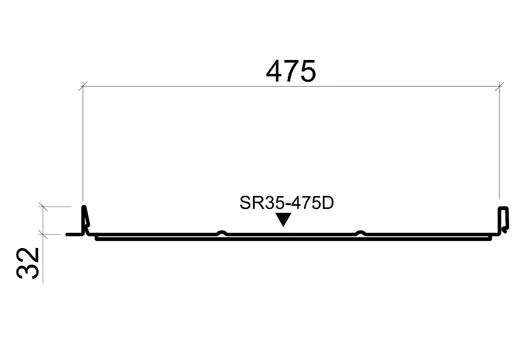 Ruukki Classic Silence D rysunek techniczny